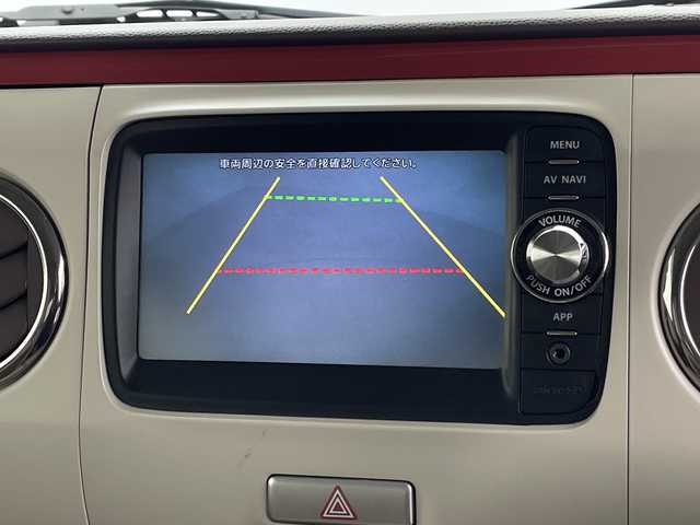 スズキ ラパン ショコラ X 鹿児島県 2014(平26)年 6.5万km シャンパンピンクPM 純正ナビ/(BT/AM/FM/ワンセグTV)/前方ドライブレコーダー/バックカメラ/レザーシート/アイドリングストップ/革巻きステアリング/ウィンカーミラー/ベンチシート/純正フロアマット/オートライト