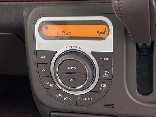 スズキ ラパン ショコラ X 鹿児島県 2014(平26)年 6.5万km シャンパンピンクPM 純正ナビ/(BT/AM/FM/ワンセグTV)/前方ドライブレコーダー/バックカメラ/レザーシート/アイドリングストップ/革巻きステアリング/ウィンカーミラー/ベンチシート/純正フロアマット/オートライト