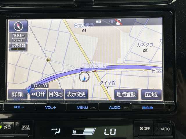 トヨタ プリウス A ツーリングセレクション 三重県 2017(平29)年 5.1万km アティチュードブラックマイカ /禁煙車　//純正９型ナビ　//シートヒーター　//ドラレコ　//ＢＳＭ　//ヘッドアップディスプレイ　//合皮レザーシート　//パーキングアシスト　//クリアランスソナー　//フルセグＴＶ　//ＬＥＤライト　//レーダークルーズコントロール//オートハイビーム//フロント・リア純正スポイラー//スペアキー