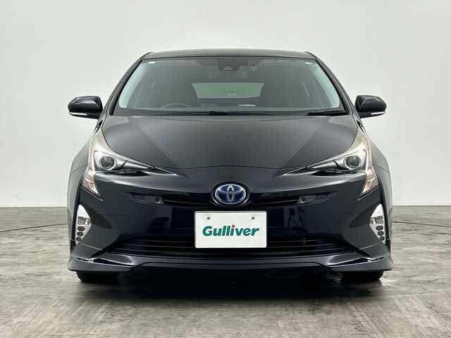 トヨタ プリウス A ツーリングセレクション 三重県 2017(平29)年 5.1万km アティチュードブラックマイカ /禁煙車　//純正９型ナビ　//シートヒーター　//ドラレコ　//ＢＳＭ　//ヘッドアップディスプレイ　//合皮レザーシート　//パーキングアシスト　//クリアランスソナー　//フルセグＴＶ　//ＬＥＤライト　//レーダークルーズコントロール//オートハイビーム//フロント・リア純正スポイラー//スペアキー