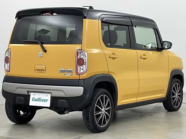 スズキ ハスラー X ターボ 道央・札幌 2016(平28)年 8.1万km アクティブイエロー/ブラック2トーンルーフ ・4WD/・寒冷地使用/・社外ナビ（CD&DVD&USB&BT&フルセグ）/・デュアルカメラブレーキサポート/・車線逸脱警報/・横滑り防止/・グリップコントロール/・ダウンヒルアシストコントロール/・ステアリングリモコン/・前席シートヒーター/・ドアミラーヒーター/・ドアミラーウインカー/・HIDヘッドライト/・フォグランプ/・ETC