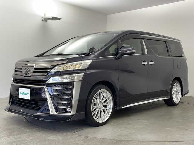 トヨタ ヴェルファイア Z ゴールデンアイズ 兵庫県 2020(令2)年 3万km スパークリングブラックパールクリスタルシャイン ・ワンオーナー車/・純正9インチナビ&TV&BT&USB/・トヨタセーフティセンス/・レーダークルーズコントロール/・レーンディパーチャーアラート/・オートマチックハイビーム/・プリクラッシュセーフティ/・TRDフロントエアロ/・前後コーナーセンサー/・両側パワースライドドア/・パワーバックドア/・ハーフレザーシート/・LEDオートライト/・フォグランプ/・バックカメラ/・純正ビルトインETC/・電動パーキングブレーキ/・社外フロアマット/・社外20インチアルミホイール/・ステアリングリモコン/・スペアキー