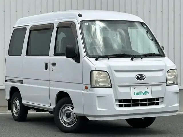 スバル サンバー トランスポーター 群馬県 2012(平24)年 12.1万km フロストホワイト パワーウィンドウ/シングルエアバック/キーレスリモコンキー/ライトレべライザー/ドアバイザー/ゴムマット