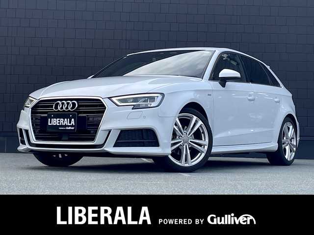 アウディ Ａ３ SB 30TFSI スポーツ 三重県 2020(令2)年 3.5万km グレイシアホワイトメタリック バーチャルCP　/専用半革シート　/カープレイ　/シートヒーター　/パワーシート　/LEDヘッドライト　/純正18インチアルミ　/MMIナビ　/バックカメラ　/Bluetooth　/ETC　/DVD再生　/アシスタンスパッケージ