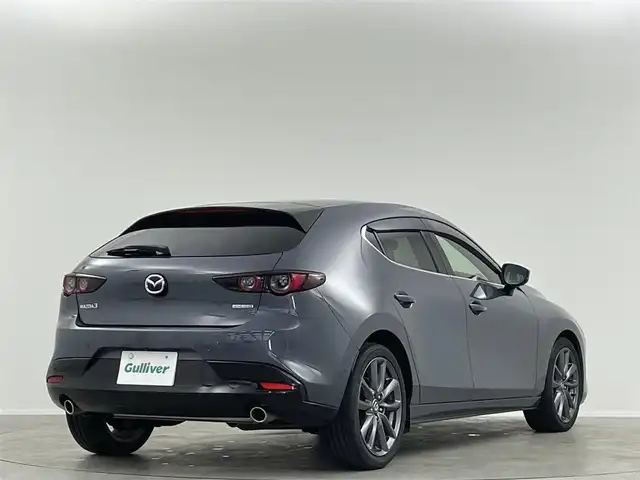 マツダ マツダ３ファストバック 15S ツーリング 埼玉県 2019(令1)年 4万km ポリメタルグレーM 純正ナビ　フルセグＴＶ 全方位カメラ　ＢＳＭ　ＨＵＤ　ＬＥＤヘッドライト　ＥＴＣ　ドライブレコーダー　追従走行　ＭＴモード付ＡＴ　CD/DVD　Bluetooth　オートハイビーム　衝突軽減　純正フロアマット　