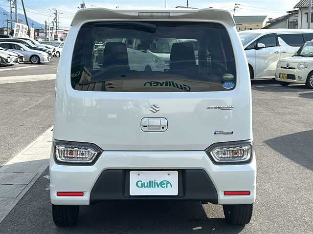 スズキ ワゴンＲ スティングレー HYBRID T 香川県 2017(平29)年 7.1万km ピュアホワイトP 純正ナビ/フルセグテレビ/ヘッドアップディスプレイ/バックカメラ/オートライト/LEDヘッドライト/運転席シートヒーター/ETC