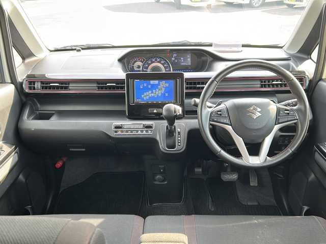 スズキ ワゴンＲ スティングレー HYBRID T 香川県 2017(平29)年 7.1万km ピュアホワイトP 純正ナビ/フルセグテレビ/ヘッドアップディスプレイ/バックカメラ/オートライト/LEDヘッドライト/運転席シートヒーター/ETC