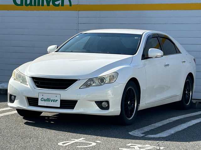 トヨタ マークＸ 250G リラックスセレクション 埼玉県 2010(平22)年 7.3万km ホワイトパールクリスタルシャイン 社外ナビ/　(Bluetooth/CD/DVD/FM)/フルセグテレビ/ビルトインETC/前後ドライブレコーダー/パワーシート/プッシュスタート/オートハロゲンヘッドライト/ドアバイザー/純正フロアマット/社外17インチアルミホイール