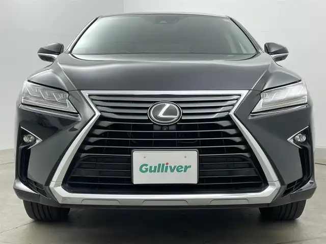 レクサス ＲＸ 200t バージョンL 岡山県 2016(平28)年 8.5万km 黒 純正12.3インチナビ/（CD/BD/DVD/BT/TV)/全方位カメラ/レザーシート/シートベンチレーション/ステアリングヒーター/パワーバックドア/サンルーフ/HUD/BSM/スペアタイヤ