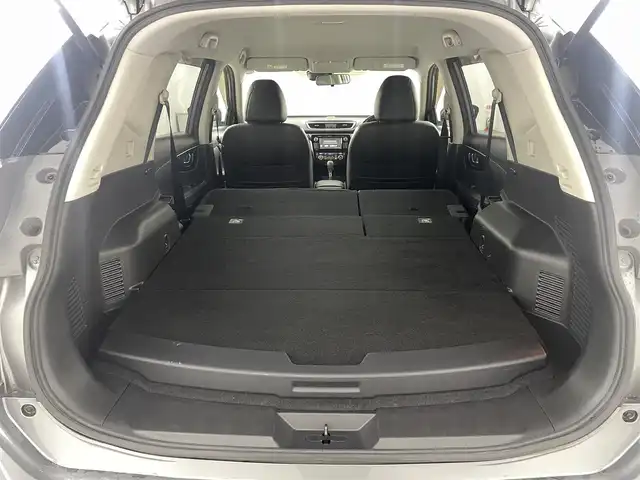 日産 エクストレイル ハイブリッド 20X エクストリーマーXエマージェンシーブレーキ 福島県 2015(平27)年 4.5万km ダークメタルグレー クルーズコントロール/ニッサンインテリジェントモビリティ/エマージェンシーブレーキ/インテリジェントパーキングアシスト/レーンキープアシスト/衝突軽減ブレーキ/BSM/ハイビームアシスト/コーナーセンサー前後/純正7インチSDナビゲーション/・型式：QY-7391PC/・TV/Bluetooth/USB/AUX/CD/DVD/AM・FM/・ETC/・アラウンドビューモニター/・バックカメラ/LEDヘッドライト/・フォグランプ/・オートライト/電動格納ウインカーミラー/革巻きステアリング/・ステアリングスイッチ/レザーシート/前席シートヒーター/前席エアシート/プッシュスタート/・スマートキー/４WD/ルーフレール/純正フロアマット