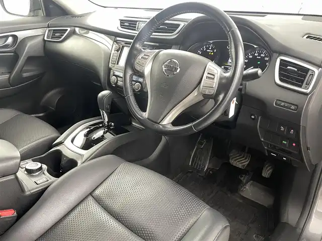 日産 エクストレイル ハイブリッド 20X エクストリーマーXエマージェンシーブレーキ 福島県 2015(平27)年 4.5万km ダークメタルグレー クルーズコントロール/ニッサンインテリジェントモビリティ/エマージェンシーブレーキ/インテリジェントパーキングアシスト/レーンキープアシスト/衝突軽減ブレーキ/BSM/ハイビームアシスト/コーナーセンサー前後/純正7インチSDナビゲーション/・型式：QY-7391PC/・TV/Bluetooth/USB/AUX/CD/DVD/AM・FM/・ETC/・アラウンドビューモニター/・バックカメラ/LEDヘッドライト/・フォグランプ/・オートライト/電動格納ウインカーミラー/革巻きステアリング/・ステアリングスイッチ/レザーシート/前席シートヒーター/前席エアシート/プッシュスタート/・スマートキー/４WD/ルーフレール/純正フロアマット