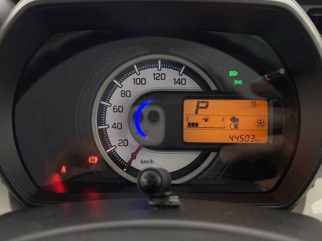 スズキ スペーシア HYBRID X 宮崎県 2018(平30)年 4.5万km ブリスクブルーM 禁煙車/衝突被害軽減ブレーキ/社外ナビTV/（KXM-E502W/CD/DVD/Bluetooth/フルセグTV)/社外ドライブレコーダー/社外ETC/純正セキュリティアラーム/純正フロアマット/両側電動スライドドア/レーンディパーチャーアラート/クリアランスソナー/ウインカードアミラー/リアプライバシーガラス/リアサーキュレーター/シートヒーター/スマートキー/プッシュエンジンスタート/スペアキー