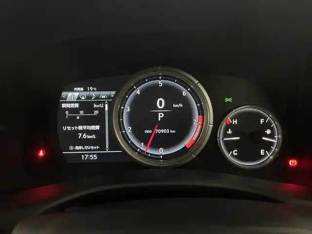 レクサス ＧＳ 350 Fスポーツ 兵庫県 2018(平30)年 7.1万km ダークグレーマイカ レイズFORGED 19インチAW/車高調サス/ムーンルーフ/黒革/純正ナビ/バックカメラ/フルセグTV/ETC/ACC/LKA/BSM/パワーシート/シートヒーター/ベンチレーション/スマートキー/LEDヘッドライト