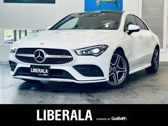 メルセデス・ベンツ ＣＬＡ２００ｄ AMGライン 大阪府 2020(令2)年 2.4万km デジタルホワイト ワンオーナー/サンルーフ/HUD/レーダーセーフティ/ACC/赤黒革/メモリ付きパワーシート/シートヒーター/純正ナビ/TV/360度カメラ/純正18インチAW/LEDヘッドライト/アンビエントライト/ブラインドスポット/ワイヤレス充電