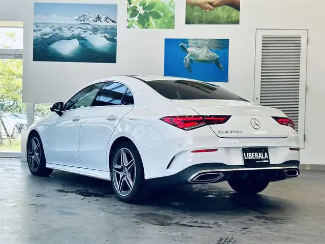 メルセデス・ベンツ ＣＬＡ２００ｄ AMGライン 大阪府 2020(令2)年 2.4万km デジタルホワイト ワンオーナー/サンルーフ/HUD/レーダーセーフティ/ACC/赤黒革/メモリ付きパワーシート/シートヒーター/純正ナビ/TV/360度カメラ/純正18インチAW/LEDヘッドライト/アンビエントライト/ブラインドスポット/ワイヤレス充電