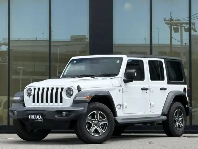 クライスラー・ジープ ラングラー アンリミテッド スポーツ 石川県 2020(令2)年 2.9万km 白 4WD/ACC/サイド/バックカメラ/ドライブレコーダー（前後）/コーダーセンター/USB/LEDヘッドライト/フォグライト/フロアマット