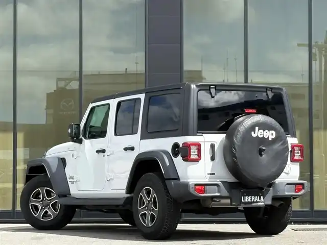 クライスラー・ジープ ラングラー アンリミテッド スポーツ 石川県 2020(令2)年 2.9万km 白 4WD/ACC/サイド/バックカメラ/ドライブレコーダー（前後）/コーダーセンター/USB/LEDヘッドライト/フォグライト/フロアマット