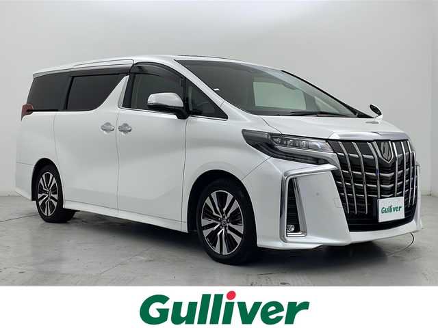 トヨタ アルファード S Cパッケージ 宮城県 2019(平31)年 7万km ホワイトパールクリスタルシャイン 禁煙車/ツインムーンルーフ/Toyota Safety Sense/・プリクラッシュセーフティ/・レーントレーシングアシスト/・レーダークルーズコントロール/・オートマチックハイビーム/ブラインドスポットモニター/クリアランスソナー/三眼LEDヘッドライト/・シーケンシャルランプ/純正12型フリップダウンモニター/純正10型ナビ/・BT.CD.DVD.SD/・フルセグTV/バックカメラ/デジタルインナーミラー/両側パワースライドドア/電動リアゲート/レザーシート/・1.2列目パワーシート/・D席シートメモリー/・前席シートヒーター/・前席シートベンチレーション/ウッドコンビステアリング/・ステアリングヒーター/・ステアリングスイッチ/ビルトインETC/プッシュスタート/スマートキー/電動パーキングブレーキ/オートホールド/純正18インチAW/純正フロアマット/ロールサンシェード