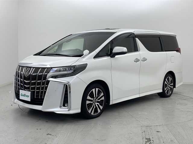 トヨタ アルファード S Cパッケージ 宮城県 2019(平31)年 7万km ホワイトパールクリスタルシャイン 禁煙車/ツインムーンルーフ/Toyota Safety Sense/・プリクラッシュセーフティ/・レーントレーシングアシスト/・レーダークルーズコントロール/・オートマチックハイビーム/ブラインドスポットモニター/クリアランスソナー/三眼LEDヘッドライト/・シーケンシャルランプ/純正12型フリップダウンモニター/純正10型ナビ/・BT.CD.DVD.SD/・フルセグTV/バックカメラ/デジタルインナーミラー/両側パワースライドドア/電動リアゲート/レザーシート/・1.2列目パワーシート/・D席シートメモリー/・前席シートヒーター/・前席シートベンチレーション/ウッドコンビステアリング/・ステアリングヒーター/・ステアリングスイッチ/ビルトインETC/プッシュスタート/スマートキー/電動パーキングブレーキ/オートホールド/純正18インチAW/純正フロアマット/ロールサンシェード