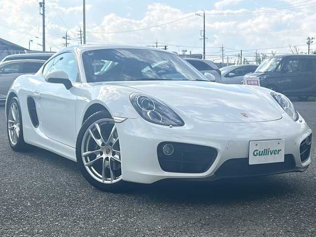 ポルシェ ケイマン 愛知県 2016(平28)年 4.5万km ピュアホワイト 登録時走行距離44840km/純正7インチSDナビ/(Bluetooth/フルセグTV/DVD/VTR)/バックカメラ/ドラレコ前後/クリアランスソナー/ビルドインETC/BOSEサウンド/社外レーダー探知機/アクティブセーフティーポルシェ/パーキングアシストタント/スポーツモード/パドルシフト/格納式リアスポイラー/エレクトリックパーキングブレーキ/マルチインフォメーションディスプレイ/純正フロアマット/スマートキー/(スペアキー×1)/取説/保証書