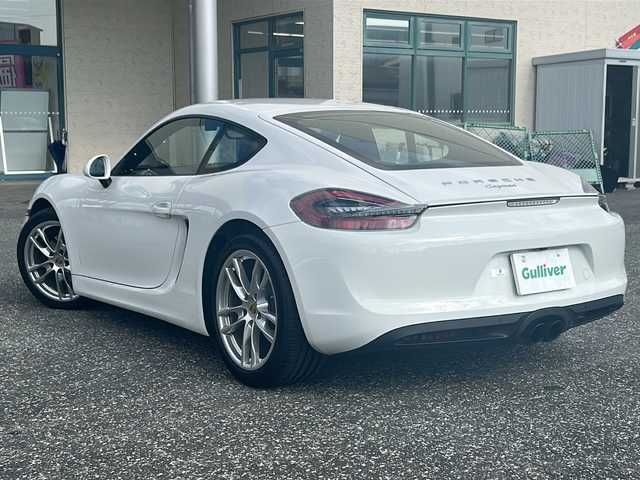 ポルシェ ケイマン 愛知県 2016(平28)年 4.5万km ピュアホワイト 登録時走行距離44840km/純正7インチSDナビ/(Bluetooth/フルセグTV/DVD/VTR)/バックカメラ/ドラレコ前後/クリアランスソナー/ビルドインETC/BOSEサウンド/社外レーダー探知機/アクティブセーフティーポルシェ/パーキングアシストタント/スポーツモード/パドルシフト/格納式リアスポイラー/エレクトリックパーキングブレーキ/マルチインフォメーションディスプレイ/純正フロアマット/スマートキー/(スペアキー×1)/取説/保証書