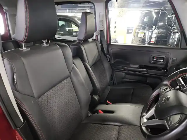 スズキ スペーシア カスタム HYBRID XS 鹿児島県 2019(令1)年 3.9万km フェニックスレッドパール ワンオーナー/ストラーダナビ/ワンセグTV/両側パワースライドドア/ETC/ドライブレコーダー/セーフティサポート/・衝突被害軽減ブレーキ/・後退時ブレーキサポート/・車線逸脱警報/・前後誤発進抑制/・リアパーキングセンサー/LEDヘッドランプ/革巻きステアリング/ステアリングスイッチ/ハーフレザーシート/運転席シートヒーター/純正15インチアルミホイール/スマートキー/プッシュエンジンスタート/禁煙車