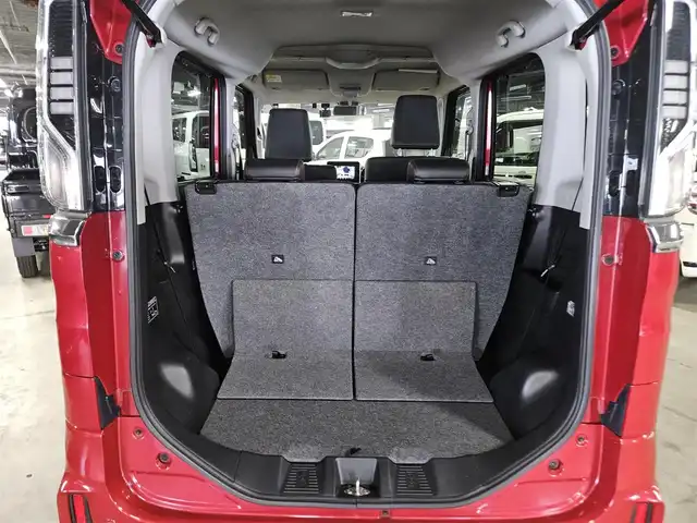 スズキ スペーシア カスタム HYBRID XS 鹿児島県 2019(令1)年 3.9万km フェニックスレッドパール ワンオーナー/ストラーダナビ/ワンセグTV/両側パワースライドドア/ETC/ドライブレコーダー/セーフティサポート/・衝突被害軽減ブレーキ/・後退時ブレーキサポート/・車線逸脱警報/・前後誤発進抑制/・リアパーキングセンサー/LEDヘッドランプ/革巻きステアリング/ステアリングスイッチ/ハーフレザーシート/運転席シートヒーター/純正15インチアルミホイール/スマートキー/プッシュエンジンスタート/禁煙車