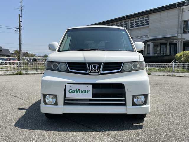 ホンダ ゼスト スパーク W 富山県 2011(平23)年 8.1万km プレミアムホワイトパール オートエアコン/サンバイザー