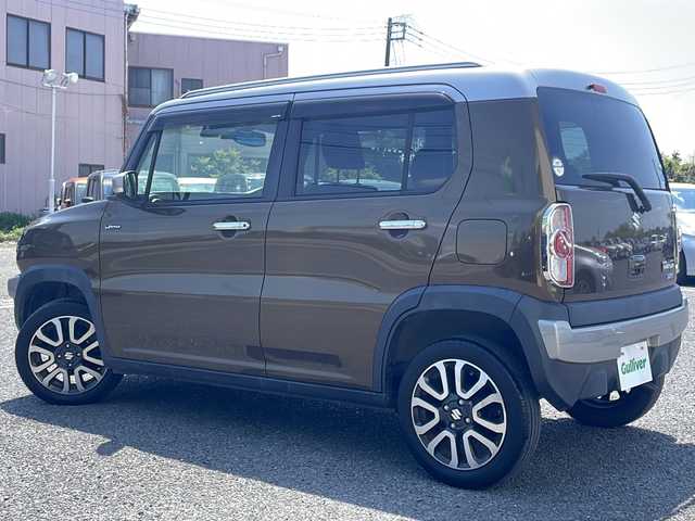 スズキ ハスラー Jスタイル Ⅲ 千葉県 2018(平30)年 3.3万km ブレイブカーキパール/スチールシルバー ブレイブカーキパール ツートンカラー ナビＣＮ－Ｅ２０４Ｚ　シートヒーター　ハーフレザーシート　レーダーブレーキサポート ＨＩＤ オートライト Sエネチャージ 15インチAW フォグ スマートキー