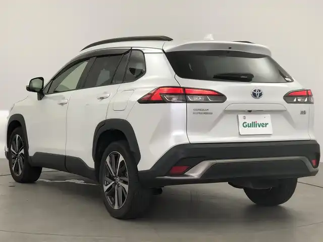 トヨタ カローラ クロス ハイブリッド Z 愛知県 2021(令3)年 5.1万km プラチナホワイトパールマイカ ワンオーナー　/ナビ　/全方位カメラ　/ハーフレザー調シート　/パワーシート　/シートヒーター　/追従クルコン　/ＢＳＭ　/ルーフレール　/前後ソナー　/ドラレコ　/ＬＥＤライト　/アルミホイール　/保証書　/取説　/記録簿