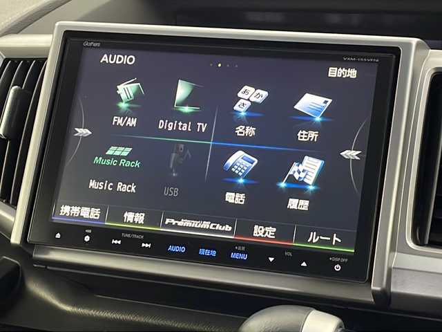 ホンダ ステップワゴン スパーダ Z クールスピリット 新潟県 2015(平27)年 4.9万km プレミアムスパークルブラックパール 純正ナビ　CD・DVD・Bluetooth/後席モニター/ワンオーナー/両側パワースライドドア/バックカメラ/ハーフレザー/クルーズコントロール