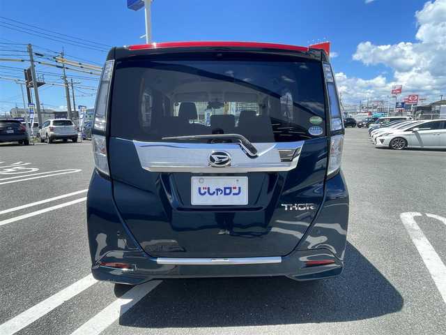 ダイハツ トール カスタムG ターボ SAⅡ 熊本県 2017(平29)年 8万km ブラックマイカメタリック/レーザーブルークリスタルシャイン 2トーン (株)IDOMが運営する【じしゃロン熊本店】の自社ローン専用車両になりますこちらは現金またはオートローンご利用時の価格です。自社ローンご希望の方は別途その旨お申付け下さい/アルパイン９インチナビ　/全周囲モニター　/両側パワースライドドア　/純正フリップダウンモニター　/ビルトインＥＴＣ　/クルーズコントロール　/スマートアシスト２　/シートヒーター　/ＬＥＤヘッドライト