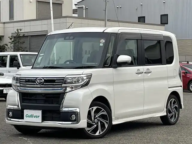 ダイハツ タント カスタムRSトップED VS SAⅢ 宮城県 2019(平31)年 18万km パールホワイトⅢ /ワンオーナー//4WDターボ//純正8インチメモリナビ//CD/DVD/SD/BT/USB/フルセグテレビ//アラウンドビューモニター//両側パワースライドドア///ハーフレザーシート//衝突被害軽減ブレーキ//オートハイビーム//D席シートヒーター//ETC//後席サンシェード//純正ドライブレコーダー前方//スマートキーx2//純正エンジンスターター