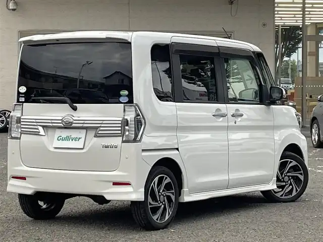 ダイハツ タント カスタムRSトップED VS SAⅢ 宮城県 2019(平31)年 18万km パールホワイトⅢ /ワンオーナー//4WDターボ//純正8インチメモリナビ//CD/DVD/SD/BT/USB/フルセグテレビ//アラウンドビューモニター//両側パワースライドドア///ハーフレザーシート//衝突被害軽減ブレーキ//オートハイビーム//D席シートヒーター//ETC//後席サンシェード//純正ドライブレコーダー前方//スマートキーx2//純正エンジンスターター