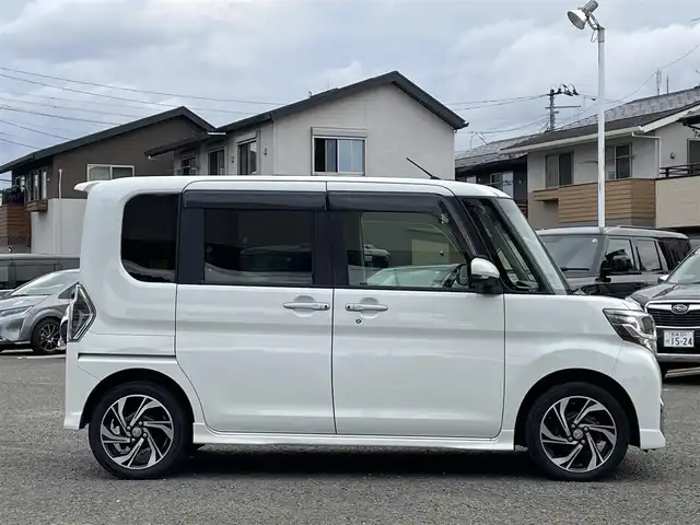 ダイハツ タント カスタムRSトップED VS SAⅢ 宮城県 2019(平31)年 18万km パールホワイトⅢ /ワンオーナー//4WDターボ//純正8インチメモリナビ//CD/DVD/SD/BT/USB/フルセグテレビ//アラウンドビューモニター//両側パワースライドドア///ハーフレザーシート//衝突被害軽減ブレーキ//オートハイビーム//D席シートヒーター//ETC//後席サンシェード//純正ドライブレコーダー前方//スマートキーx2//純正エンジンスターター