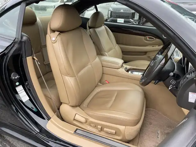 レクサス ＳＣ 430 群馬県 2006(平18)年 8万km ブラック 純正ナビ/　　ワンセグ/CD/MD/    FM/AM/AUX/マークレビンソン/クルーズコントロール/バックカメラ/茶革シート/前席パワーシート/前席シートヒーター/オートHIDライト/フォグランプ/純正18AW/純正フロアマット/ステアリングスイッチ/ETC