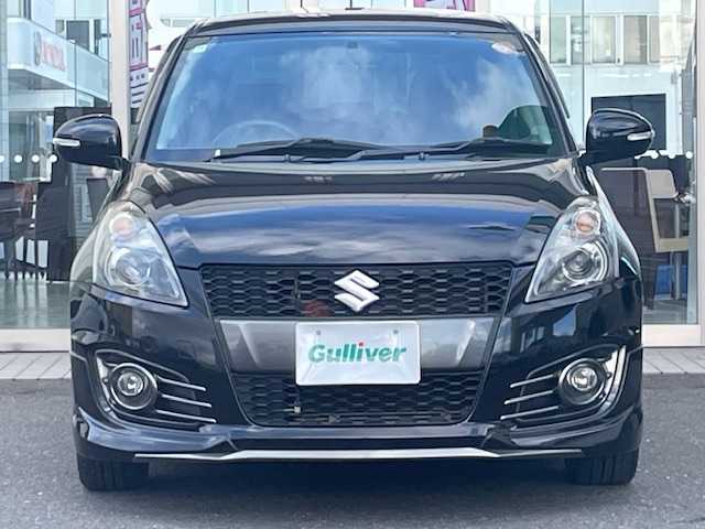 スズキ スイフト スポーツ 青森県 2016(平28)年 5.7万km スーパーブラックパール ワンオーナー/社外ナビ(AVIC-CZ900)/クルーズコントロール/バックカメラ/LEDヘッドライト/ステアリングスイッチ/オートライト/フォグライト/横滑り防止装置/シートカバー/プッシュスタート/新車時保証書/取扱説明書/スペアキー