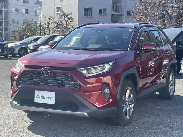 トヨタ ＲＡＶ４ G 千葉県 2020(令2)年 4.2万km センシュアルレッドマイカ 社外ナビ(フルセグTV/BT/SD/DVD/HDMI)/純正18インチアルミホイール/純正フロアマット/純正ドライブレコーダー/クルーズコントロール/前席シートヒーター/ステアリングヒーター/ステアリングスイッチ/ルーフレール/革巻きステアリング/オートリアゲート/オートハイビーム/衝突被害軽減システム/横滑り防止装置/レーンアシスト/6種走行モード/プッシュスタート