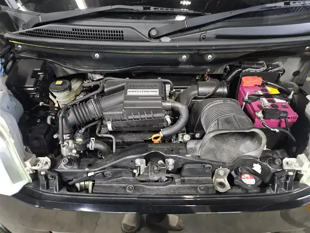 ホンダ Ｎ ＢＯＸ G ターボ Lパッケージ 長崎県 2014(平26)年 6.5万km スマートブラック ワンオーナー/純正ナビ/ワンセグTV/両側パワースライドドア/バックカメラ/ビルトインETC/ドライブレコーダー/クルーズコントロール/ターボ/純正オプHIDヘッドランプ/オートライト/革巻きステアリング/ステアリングスイッチ/パドルシフト/後席チップアップシート/純正14インチアルミホイール/スマートキー/プッシュエンジンスタート/禁煙車