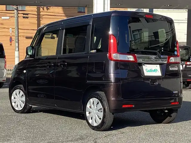 スズキ スペーシア G リミテッド 大阪府 2016(平28)年 5.7万km アーバンブラウンパールメタリック 社外SDナビ・フルセグTV・CD・/　　　DVD・SD・Bluetooth/デュアルカメラブレーキサポート/左後パワースライドドア/前後ドライブレコーダー/運転席シートヒーター/バックカメラ/スマートキー2個/電動格納ミラー/ステアリングスイッチ/アイドリングストップ/純正サイドドアバイザー