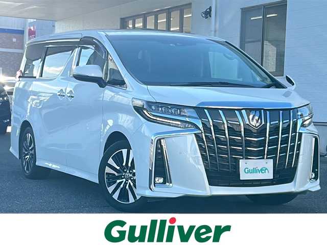 トヨタ アルファード S Cパッケージ 岐阜県 2022(令4)年 2.5万km ホワイトパールクリスタルシャイン /ワンオーナー//ツインサンルーフ//純正9インチディスプレイオーディオ/（Bluetooth/USB/Miracast/FM/AM）//T-Connectナビシステム//13.3インチリアエンターテイメントシステム//純正デジタルインナーミラー//バックカメラ//セーフティセンス//プリクラッシュセーフティ//ロードサインアシスト//レーダークルーズコントロール//レーントレーシングアシスト//アダプティブハイビームシステム//パーキングサポートブレーキ//パワーバックドア//両側パワースライドドア//黒革シート//シートヒーター//エアシート//パワーシート//ステアリングヒーター//3眼LEDヘッドライト//ビルトインETC//エクゼクティブパワーシート//プッシュスタート&スマートキー