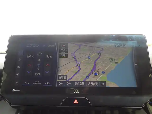 トヨタ ハリアー ハイブリッド G 千葉県 2020(令2)年 6.2万km ホワイトパールクリスタルシャイン Toyota Safety Sense/・プリクラッシュセーフティ/・レーンディパーチャーアラート/・オートハイビーム/・レーダークルーズコントロール/パワーバックドア/デジタルインナーミラー/純正コネクティッドナビ/地デジTV/【Bluetooth接続】/バックカメラ/JBLサウンド/ハーフレザーシート/運転席パワーシート/革巻きステアリング/ステアリングスイッチ/ETC/LEDヘッドライト/純正18インチアルミホイル/サイド/カーテンエアバッグ/スマートキー