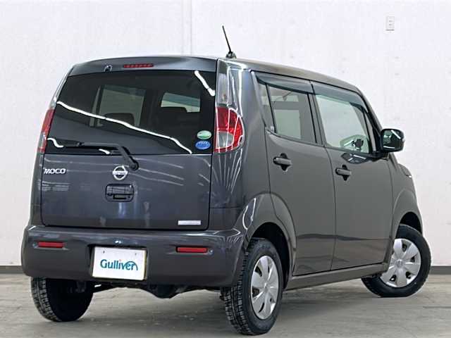 日産 モコ X FOUR 道央・札幌 2013(平25)年 7.3万km アーバンブラウン /4WD//純正ディスプレイオーディオ/（AM/FM/USB/CD)//プッシュスタート//ビルトインETC//運転席シートヒーター//USB入力端子//オートエアコン//ウインカーミラー//純正ドアバイザー//スマートキー//スペアキー１本//純正フロアマット