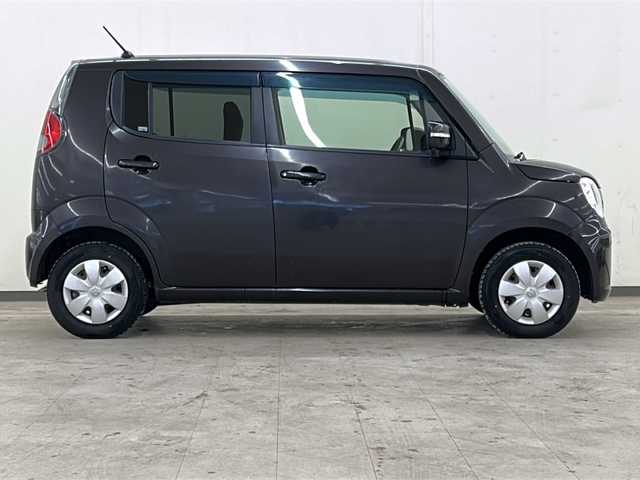 日産 モコ X FOUR 道央・札幌 2013(平25)年 7.3万km アーバンブラウン /4WD//純正ディスプレイオーディオ/（AM/FM/USB/CD)//プッシュスタート//ビルトインETC//運転席シートヒーター//USB入力端子//オートエアコン//ウインカーミラー//純正ドアバイザー//スマートキー//スペアキー１本//純正フロアマット