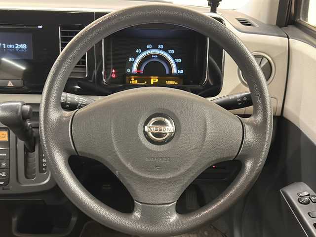 日産 モコ X FOUR 道央・札幌 2013(平25)年 7.3万km アーバンブラウン /4WD//純正ディスプレイオーディオ/（AM/FM/USB/CD)//プッシュスタート//ビルトインETC//運転席シートヒーター//USB入力端子//オートエアコン//ウインカーミラー//純正ドアバイザー//スマートキー//スペアキー１本//純正フロアマット