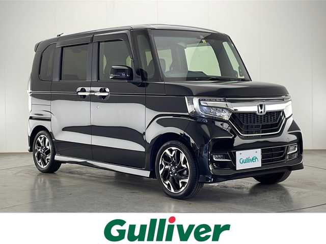 ホンダ Ｎ ＢＯＸ カスタム G L ターボ ホンダセンシング 宮崎県 2018(平30)年 5.2万km クリスタルブラックパール Honda SENSING/〇衝突軽減ブレーキ〈CMBS〉/〇誤発進抑制機能/〇後方誤発進抑制機能/〇歩行者事故低減ステアリング/〇路外逸脱抑制機能/〇ACC〈アダプティブ・クルーズ・コントロール〉/〇LKAS〈車線維持支援システム〉/〇オートハイビーム/〇先行車発進お知らせ機能/〇標識認識機能/純正7型SDナビ/フルセグTV/CD/DVD/Bluetooth/バックカメラ/両側パワースライドドア/パドルシフト/純正15インチAW/合皮シート/ビルトインETC/ドライブレコーダー/LEDヘッドライト/取扱説明書