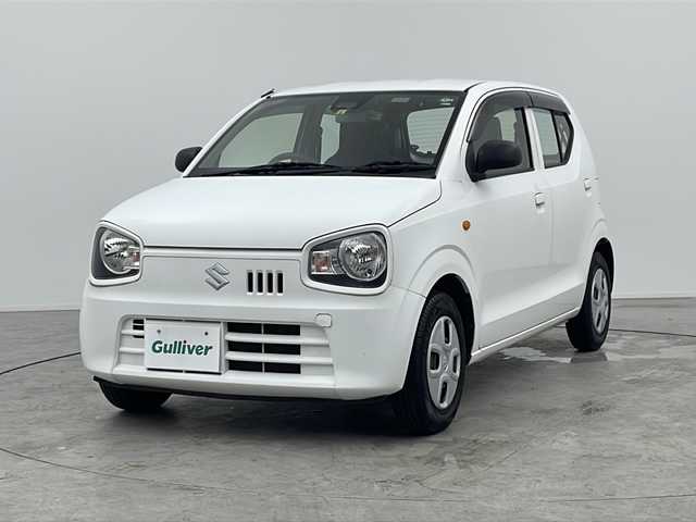 スズキ アルト L 三重県 2020(令2)年 6.6万km スペリアホワイト 禁煙車/社外7型ナビ（CN-B301B）/・BT・SD・AM・FM/バックカメラ/衝突軽減/レーンキープ/オートライト/リヤコーナーセンサー/アイドリングストップ/運転席シートヒーター/横滑り防止装置/ヘッドライトレベライザー/ドアバイザー/前方ドラレコ/ビルトインETC/フロアマット/リモコンキー