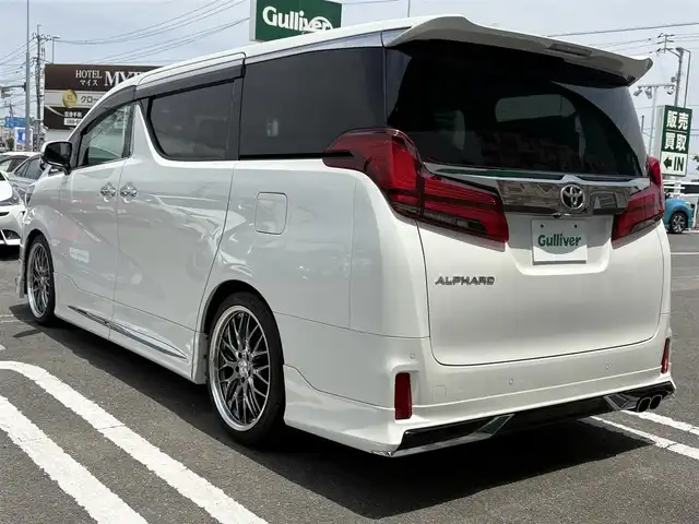 トヨタ アルファード S タイプゴールドⅢ 徳島県 2022(令4)年 2.2万km ホワイトパールクリスタルシャイン 純正9インチディスプレイオーディオ/(AM/FM/TV/Bluetooth/USB)/モデリスタフルエアロ/純正フリップダウンモニター/バック・全周囲カメラ/ETC/両側電動パワースライドドア/電動リアゲート/クルーズコントロール/前後コーナーセンサー/レーンキープアシスト/オートライト/ドアバイザー