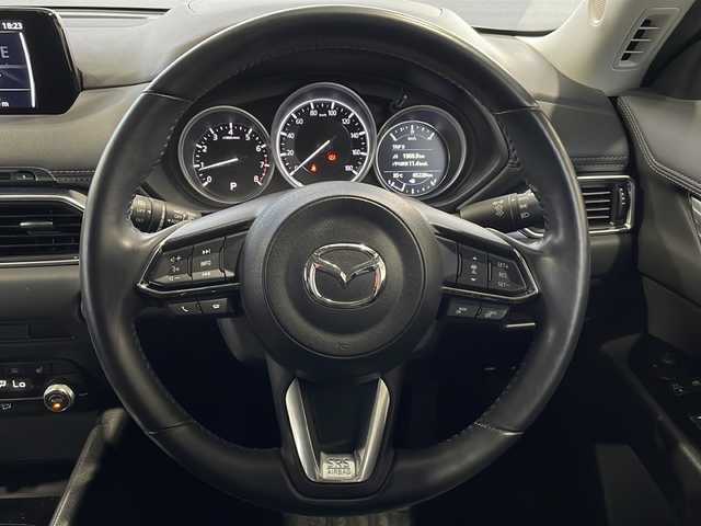 マツダ ＣＸ－５ 20S プロアクティブ 愛媛県 2019(令1)年 6.6万km スノーフレイクホワイトパールマイカ ワンオーナー/純正ナビ/・Bluetooth/・フルセグTV/・DVD再生/クルーズコントロール/パワーバックドア/プッシュスタート/全方位カメラ/純正アルミホイール/純正フロアマット/シートヒーター/ETC/AUTO　HOLD/ i-ACTIVSENSE/・I-STOP/・ブラインドスポットモニター/・スマートブレーキサポート/・交通標識システム/・誤発進抑制制御