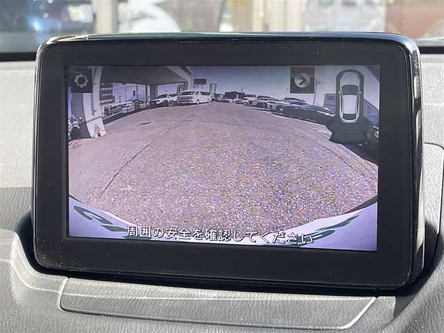 マツダ デミオ 15S 岩手県 2018(平30)年 4.6万km ソウルレッドクリスタルM 純正ナビ/前後ドライブレコーダー/スマートシティーブレーキサポート/BSMシステム/車線逸脱防止警報システム/バックカメラ/後方コーナーセンサー/ETC/Bluetooth/CD、DVD/フルセグTV/TVキット（スイッチ式）/プッシュスタート/スマートキー/スペアキー